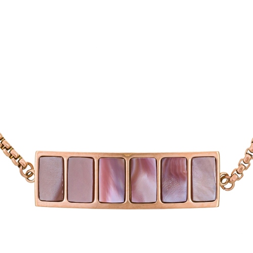 Фото Браслет Пирамида SHELL ROSE Art Deco Fiore Luna CB02788-8 R/RG