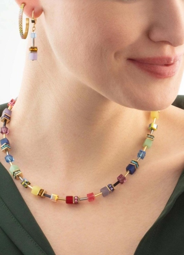 Фото Серьги Multicolour Gold Coeur de Lion 2838/20-1516