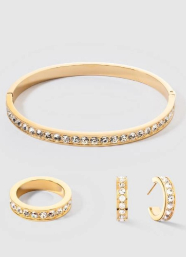 Фото Браслет Crystal-Gold 17см Coeur de Lion 0127/33-1816