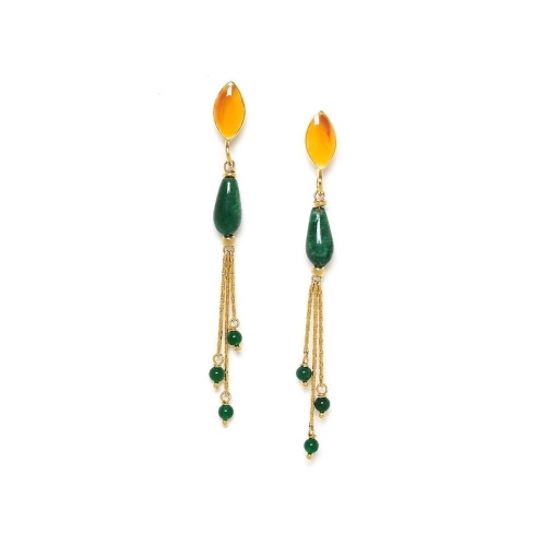 Фото Серьги Agata verde Nature Bijoux NB24.1-12CP79064