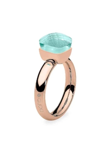 Фото Кольцо Firenze soft aqua 17.2 мм Qudo 613729 BL/RG