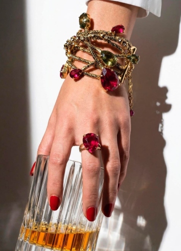 Фото Браслет "Хромосомы" Claudio Canzian CC00204072 red