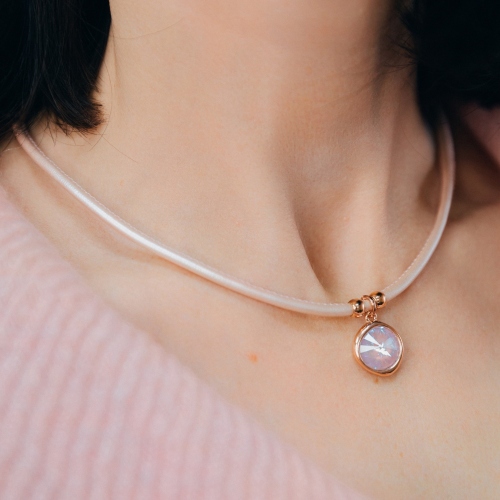 Фото Колье Rose Kristal Fiore Luna B1902.M7 R/S