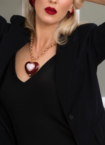 Фото Колье Annibale Baldini AB00705058 red