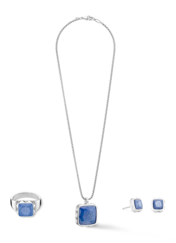 Фото Серьги Blue-Silver Coeur de Lion 1200/21-0717