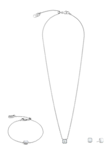 Фото Браслет White quartz Coeur de Lion 1300/30-1400