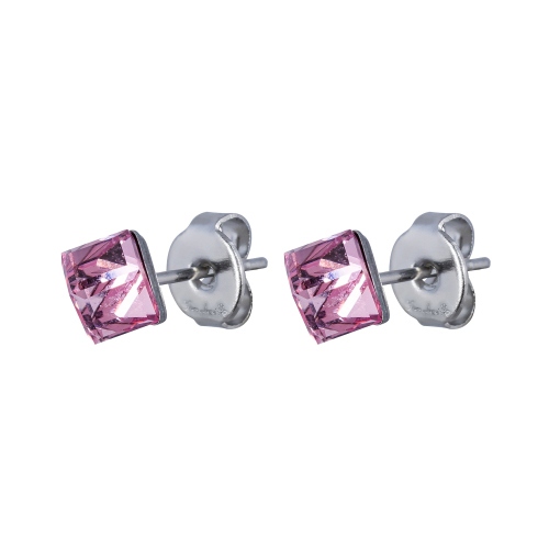 Фото Пусеты Crystal Pink Fiore Luna Classic SWE0127/1 P S