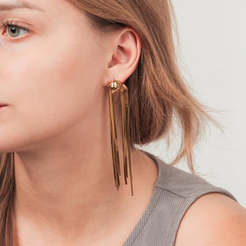 Серьги Узел Fiore Luna AWE1061-G