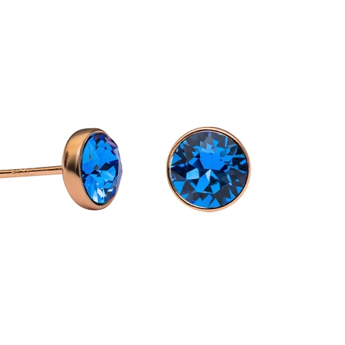 Фото Пусеты Sapphire Kristal Fiore Luna SWE297 SA RG