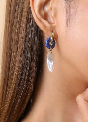 Фото Серьги Cobalt Nature Bijoux NB24.2-12-79774