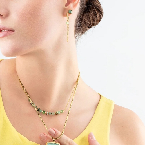 Фото Серьги Green-Gold Coeur de Lion 1200/21-0516