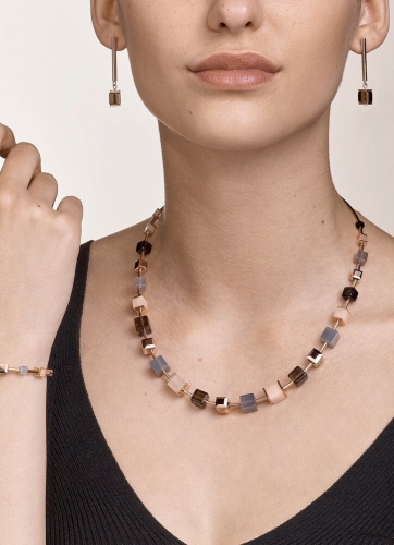 Фото Колье Rose Gold Brown Coeur de Lion 5059/10-1100