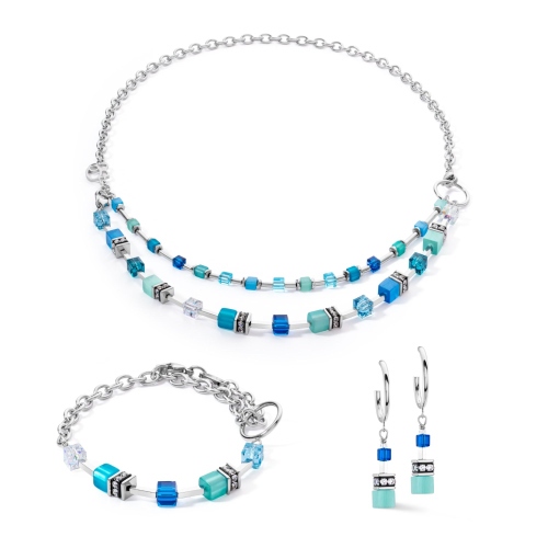 Фото Серьги Turquoise Coeur de Lion 4715/21-0600