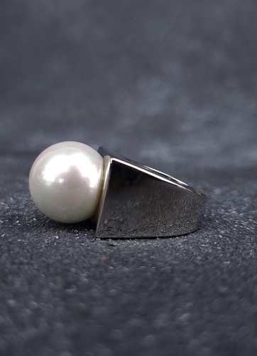 Кольцо Madreperla MP02001012 white/silver