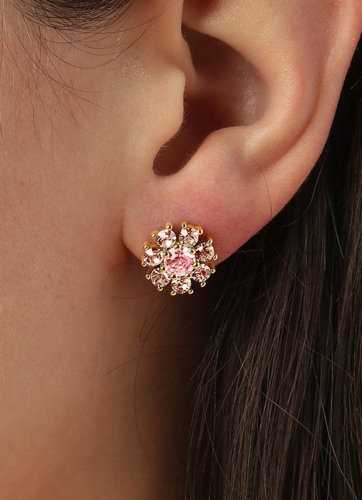 Фото Серьги CARNEA SG LIGHT ROSE / PEACH Dyrberg Kern 460072