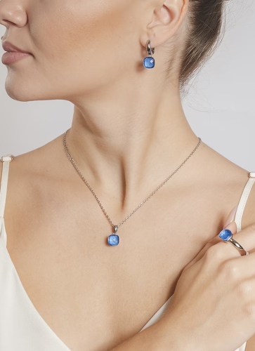 Фото Кольцо Firenze Qudo 611710 BL/S