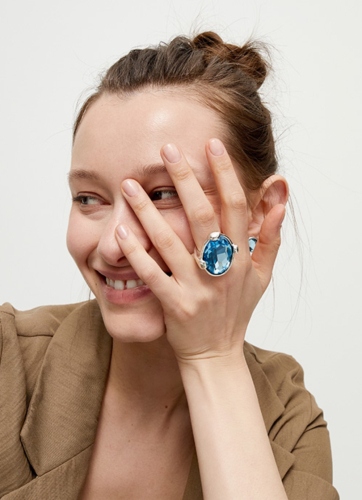 Фото Кольцо Ser Deslumbrante UNOde50 ANI0851AZUMTL12