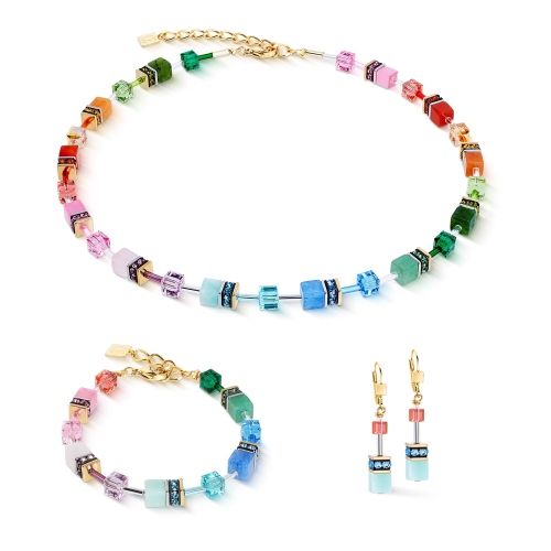 Фото Серьги Multicolour Rainbow Coeur de Lion 4905/20-1520