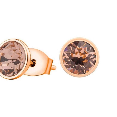 Фото Пусеты Light Peach Kristal Fiore Luna SWE298 LP RG