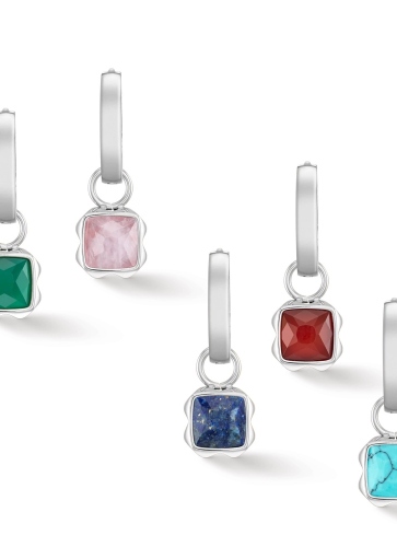 Фото Серьги Creole Classic 16 Silver Coeur de Lion 0137/21-1700