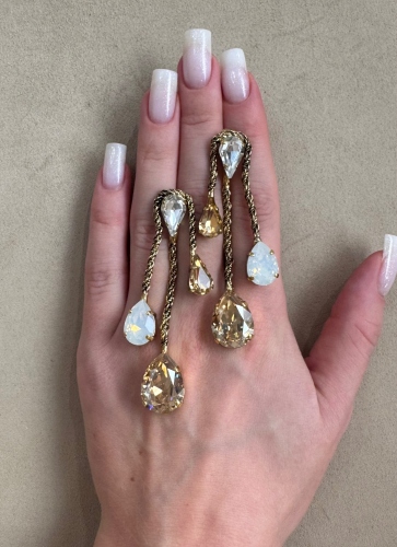 Фото Серьги Claudio Canzian CC00202877 beige