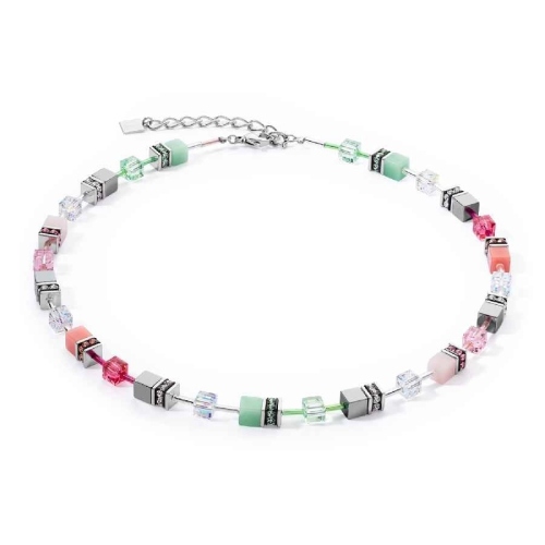 Фото Колье Green-Pink Coeur de Lion 4023/10-0504