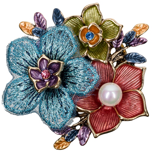 Фото Брошь Букет Fiore Luna Classic XZ1442.27 M/G