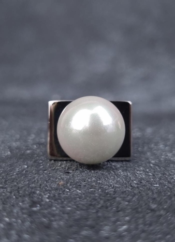 Кольцо Madreperla MP02001012 white/silver
