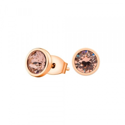 Фото Пусеты Light Peach Kristal Fiore Luna SWE297 LP RG