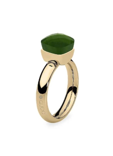 Фото Кольцо Firenze olive 16.5 мм Qudo 610020 G/RG
