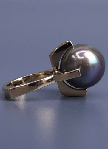 Кольцо Madreperla MP02001034 brown/gold