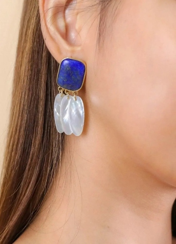 Фото Серьги Cobalt Nature Bijoux NB24.2-12-79770