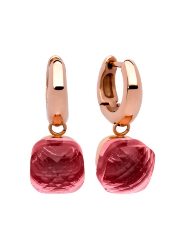 Фото Серьги Firenze padparadscha Qudo 300098 R/RG