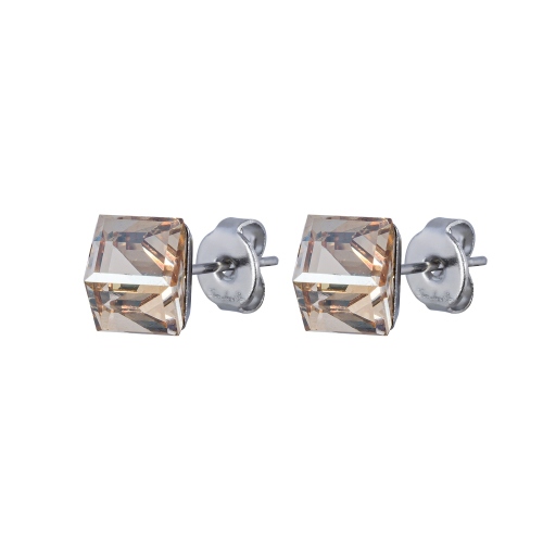 Фото Пусеты Crystal Champagne Fiore Luna Classic SWE0127/2 CH S