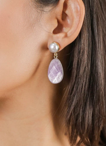 Фото Серьги Lavender Nature Bijoux NB25.1-12-90103