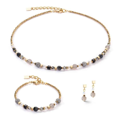 Фото Серьги Grey-Gold Coeur de Lion 4345/21-1216
