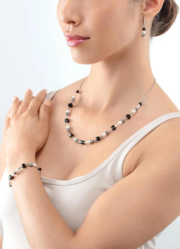 Фото Колье Black-Silver Coeur de Lion 4085/10-1317