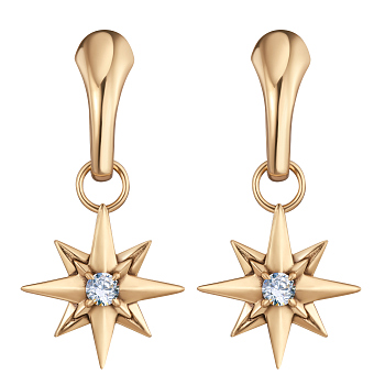 Серьги VELOCITA Del VENTO Fiore di Firenze OR9313 CONGO MINI