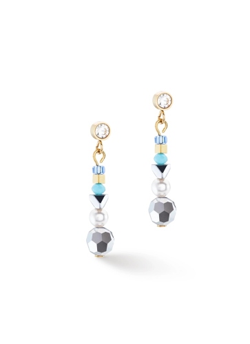 Фото Серьги Turquoise Coeur de Lion 2035/21-0600