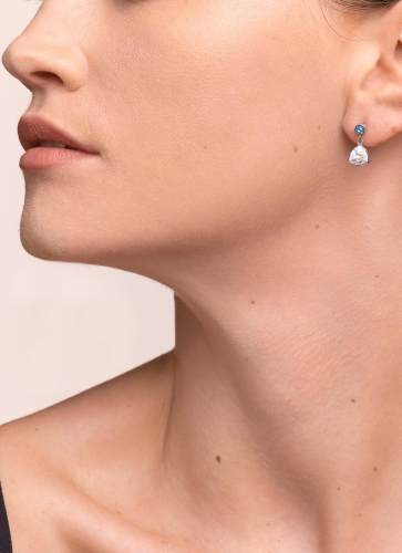 Фото Серьги Aqua Coeur de Lion 5032/21-2000