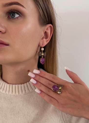 Фото Кольцо Claudio Canzian CC00201133 Violet