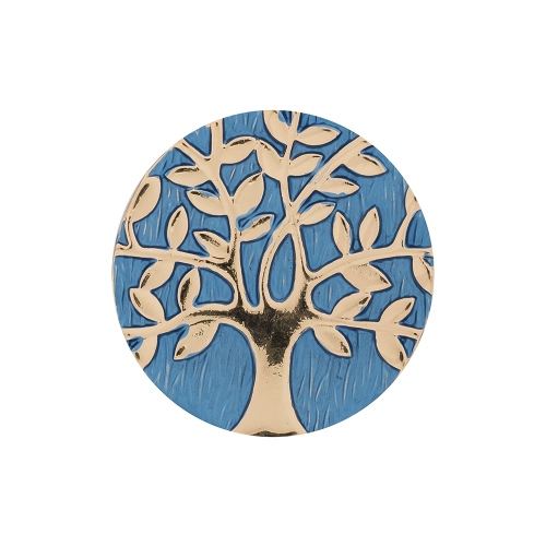 Фото Брошь Дерево с листьями Fiore Luna Classic XZ1226.22 BL/G