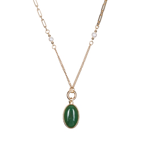 Фото Колье GREEN AVENTURINE Fiore Luna Classic Fiore Luna LN5155 G/G