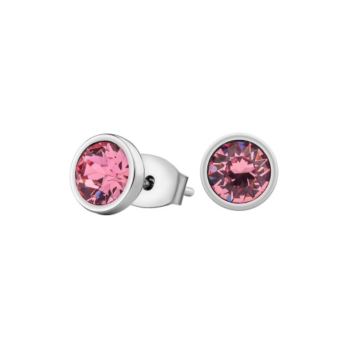 Фото Пусеты Light Rose Kristal Fiore Luna SWE297 LR S