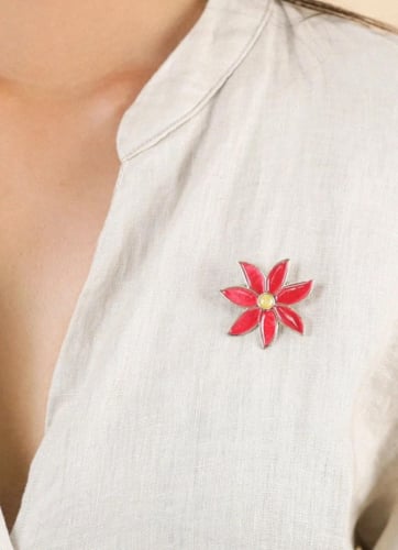 Фото Брошь Les Essentiels Botanic Nature Bijoux 10-23933