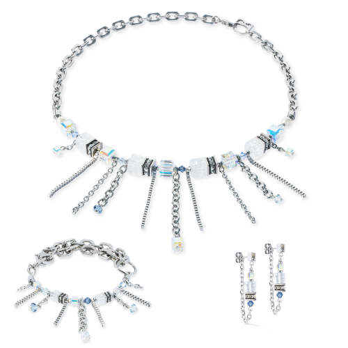 Фото Браслет Crystal-Silver Coeur de Lion 3020/30-1817