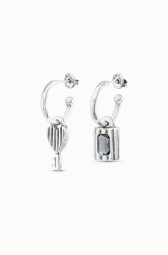 Фото Серьги Magic key с серебром UNOde50 PEN0884GRSMTL0U