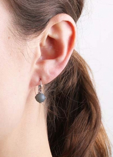 BLUES серьги CISILIA SS GREY 350460