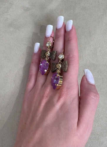 Фото Серьги Claudio Canzian CC00202301 Violet