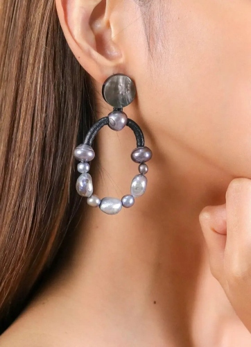 Фото Серьги Blue pearl Nature Bijoux NB24.2-12-79413